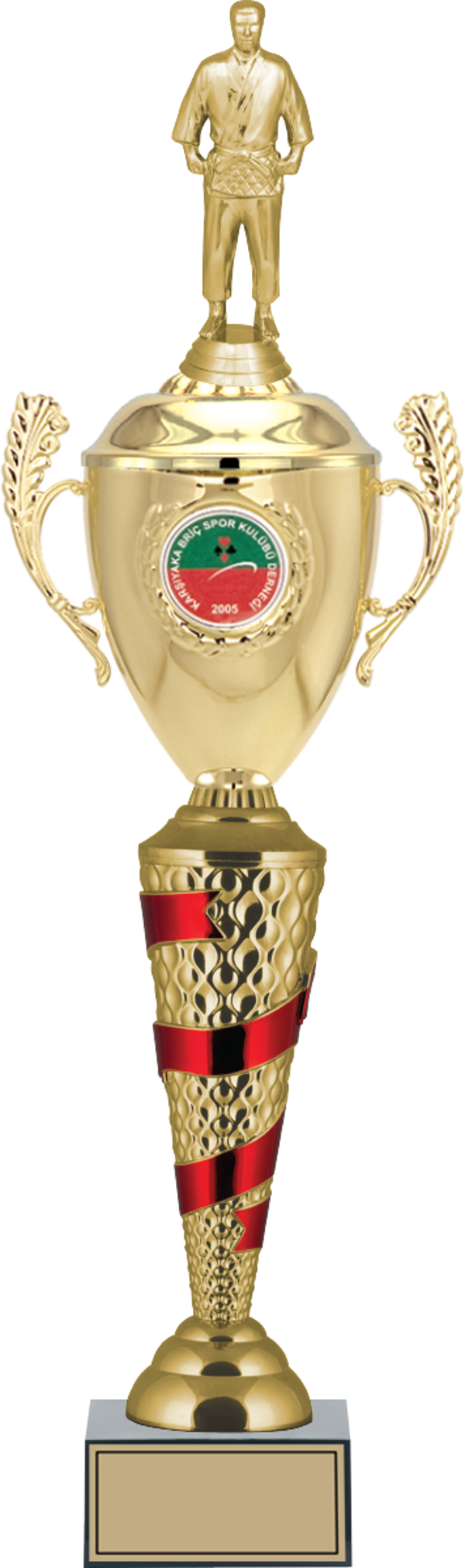 ODAK KUPA - Figürlü Kupalar - Judo / Karate Figürlü Kupalar FG-082 A - 61 cm - Image 1