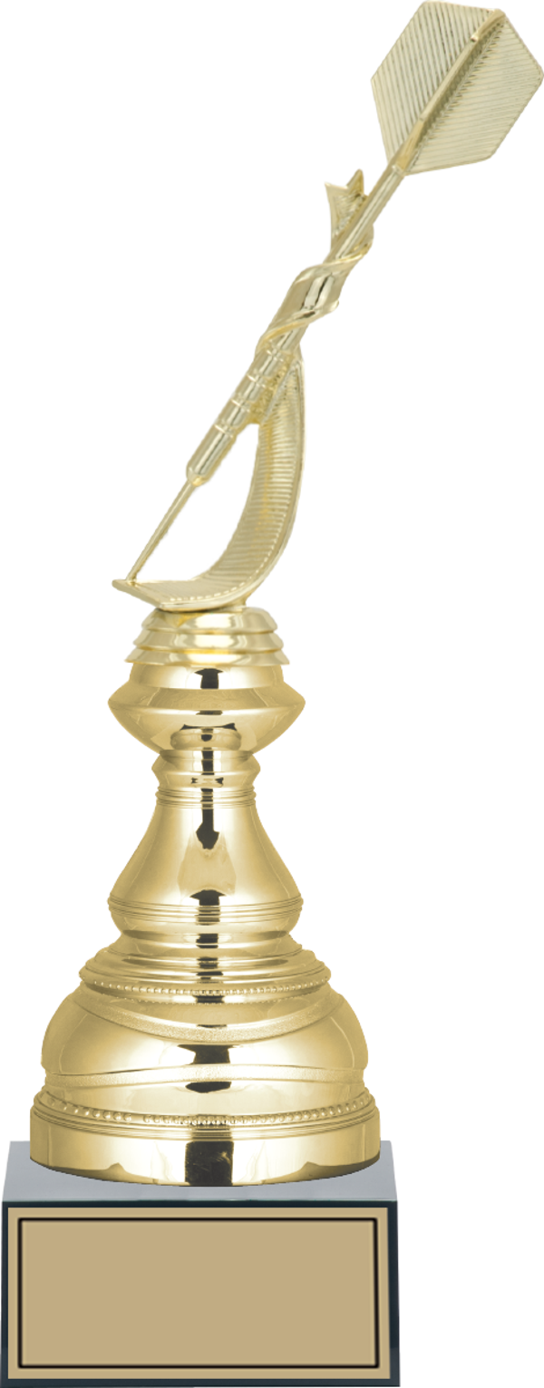 ODAK KUPA - Figürlü Kupalar - Dart Figürlü Kupalar FG-024 A - 35 cm - Image 1