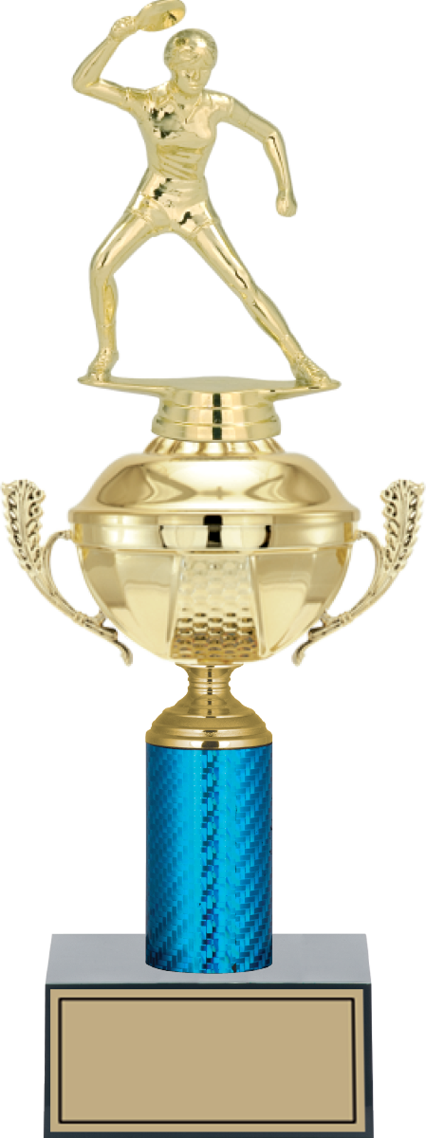 ODAK KUPA - Figürlü Kupalar - Masa Tenisi Kadın Figürlü Kupalar FG-052 C - 36 cm - Image 1