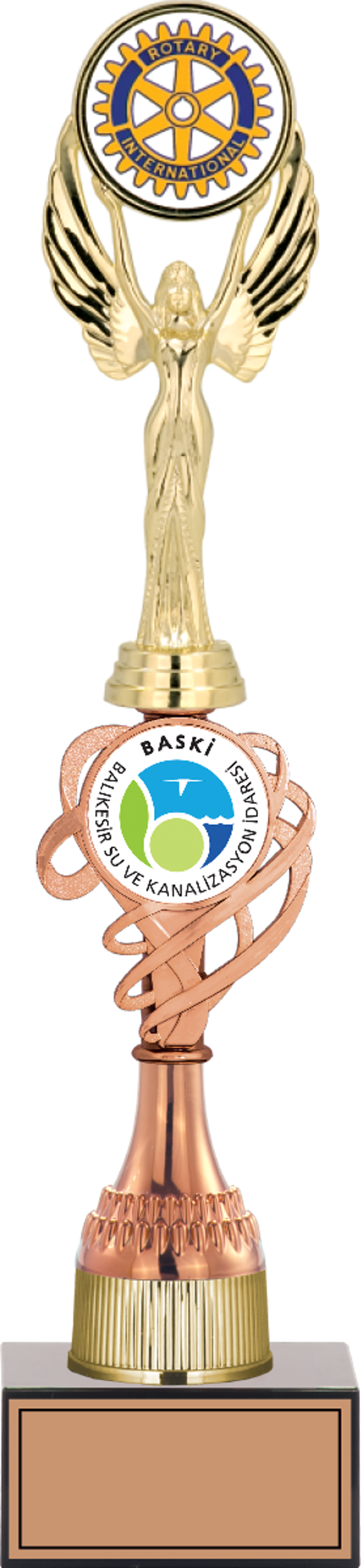 ODAK KUPA - Figürlü Kupalar - Melek Figürlü Kupalar FG-036 C - 41 cm - Image 1