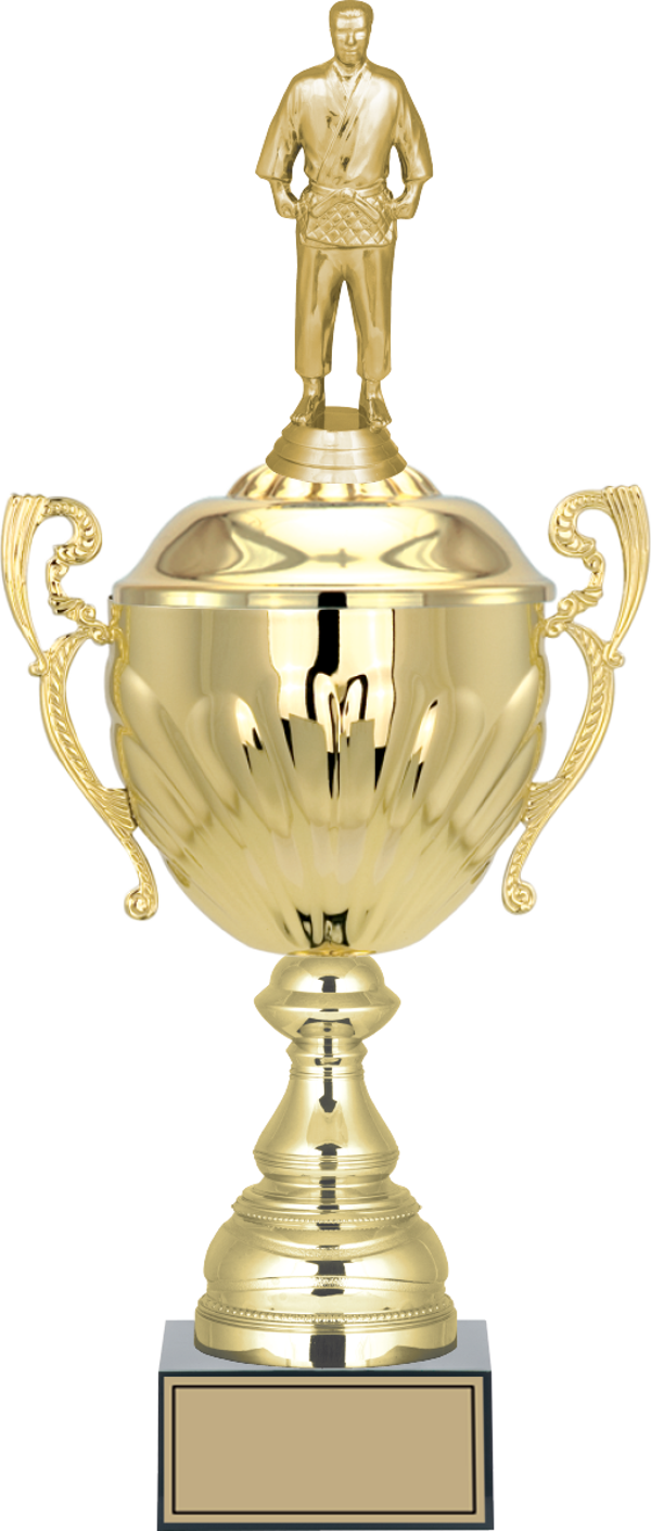 ODAK KUPA - Figürlü Kupalar - Judo / Karate Figürlü Kupalar FG-089 B - 47 cm - Image 1