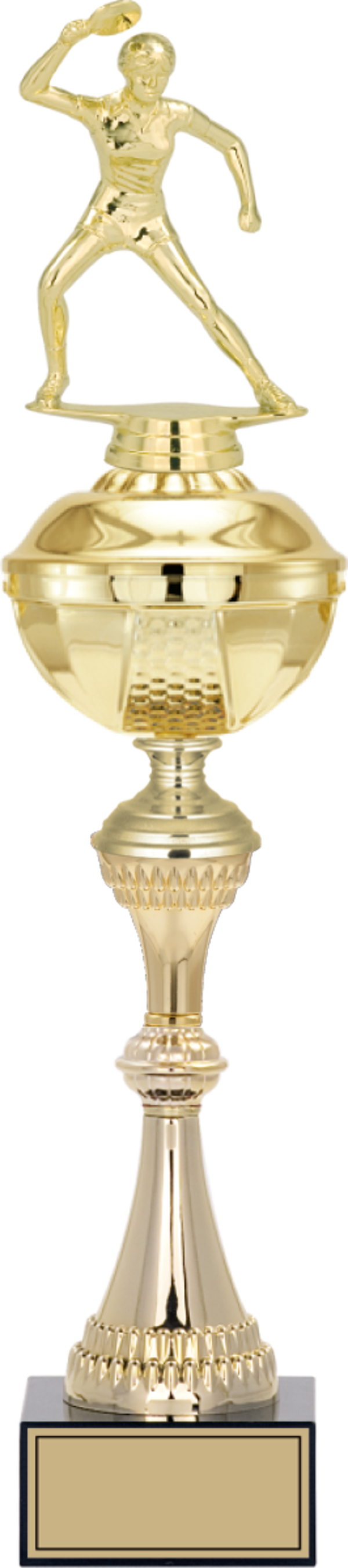ODAK KUPA - Figürlü Kupalar - Masa Tenisi Kadın Figürlü Kupalar FG-061 A - 49 cm - Image 1