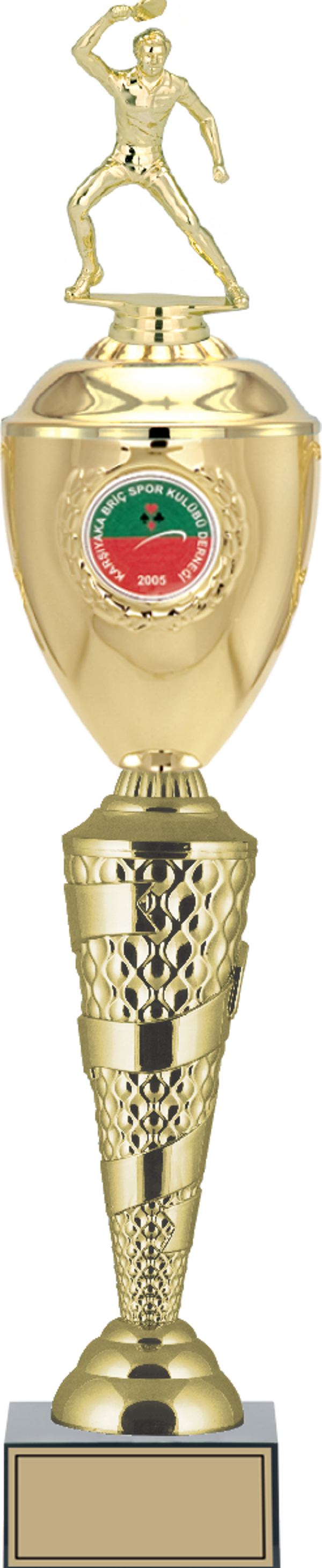 ODAK KUPA - Figürlü Kupalar - Masa Tenisi Erkek Figürlü Kupalar FG-081 A - 60 cm - Image 1