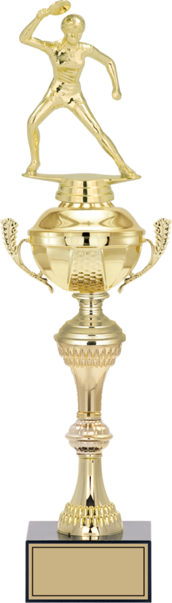 ODAK KUPA - Figürlü Kupalar - Masa Tenisi Kadın Figürlü Kupalar FG-062 C - 44 cm - Image 1