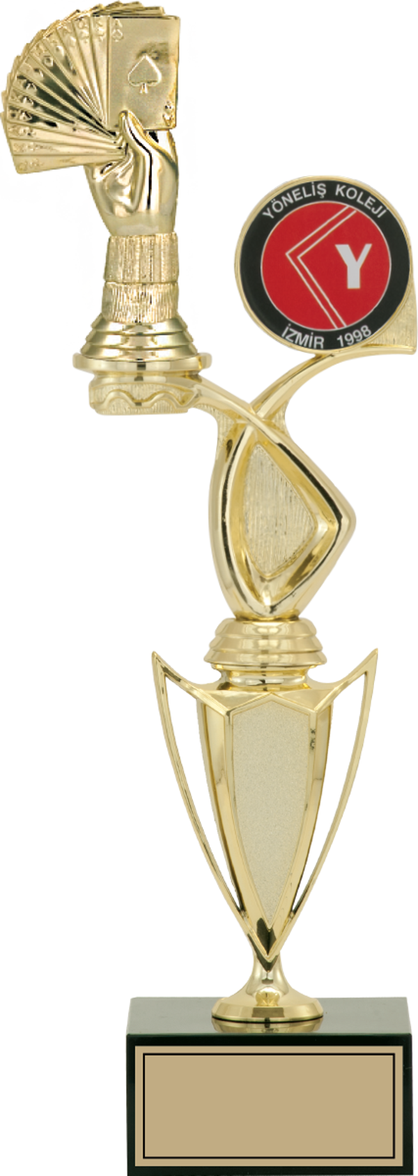 ODAK KUPA - Figürlü Kupalar - Briç Figürlü Kupalar FG-043 C - 39 cm - Image 1