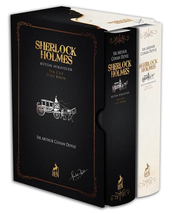 Sherlock Holmes Bütün Eserleri Seti - 2 Cilt Takım - Ren Kitap Yayınevi - Image 1