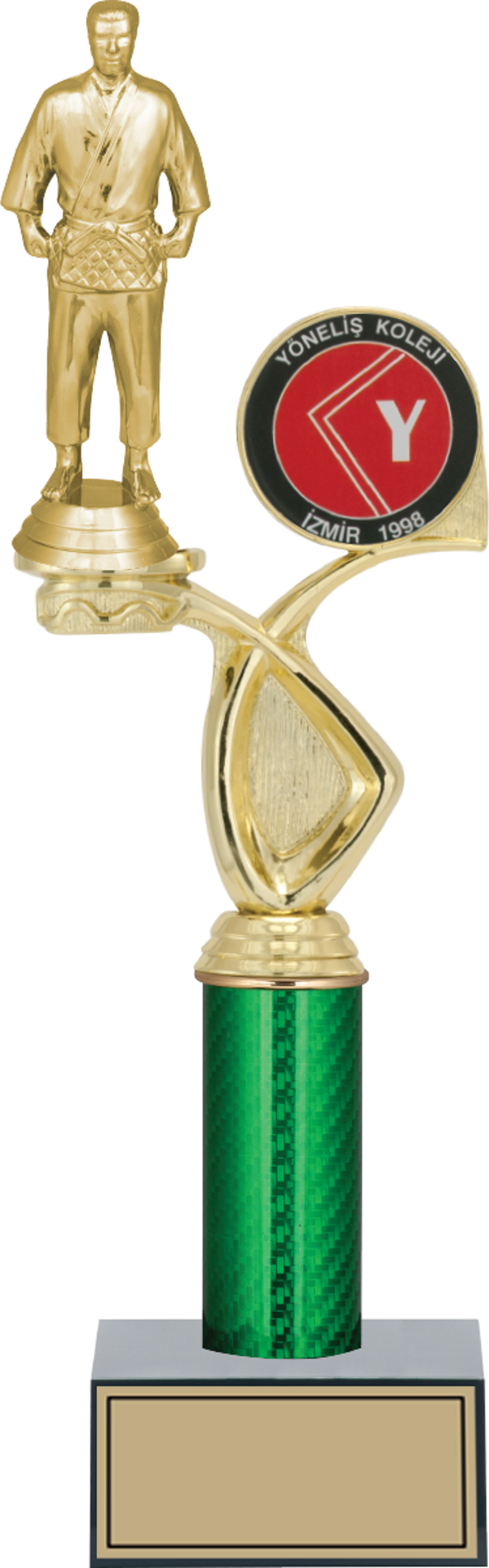ODAK KUPA - Figürlü Kupalar - Judo / Karate Figürlü Kupalar FG-018 B - 38 cm - Image 1