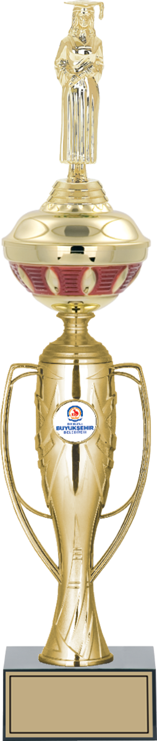 ODAK KUPA - Figürlü Kupalar - Mezuniyet Kadın Figürlü Kupalar FG-073 C - 48 cm - Image 1