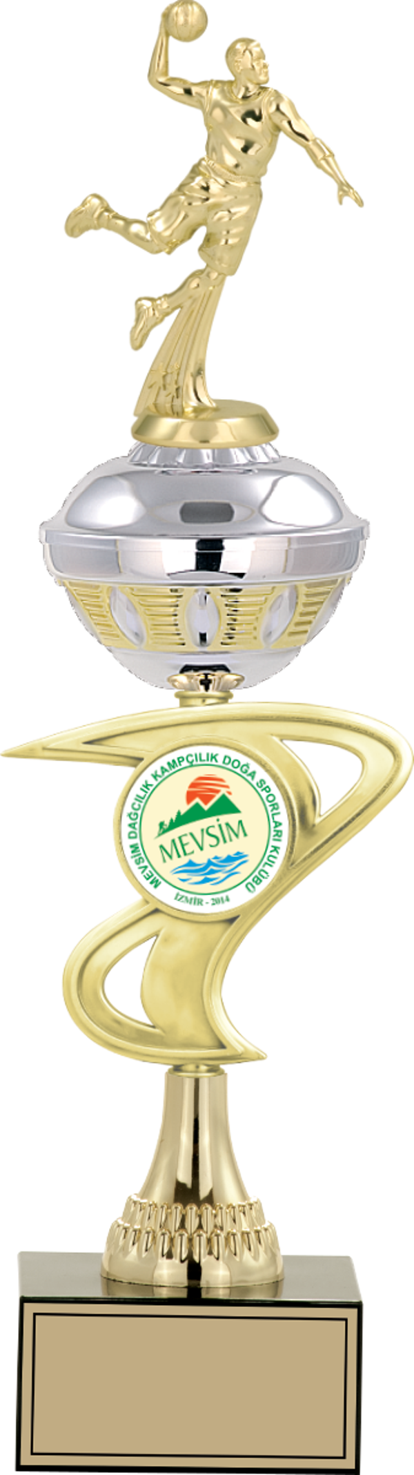 ODAK KUPA - Figürlü Kupalar - Hentbol Figürlü Kupalar FG-065 C - 45 cm - Image 1