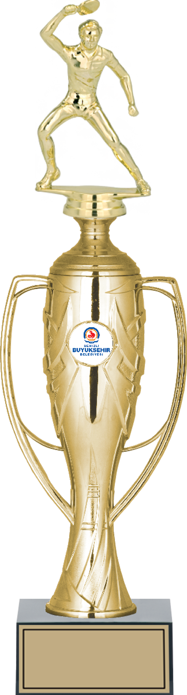 ODAK KUPA - Figürlü Kupalar - Masa Tenisi Erkek Figürlü Kupalar FG-026 B - 40 cm - Image 1