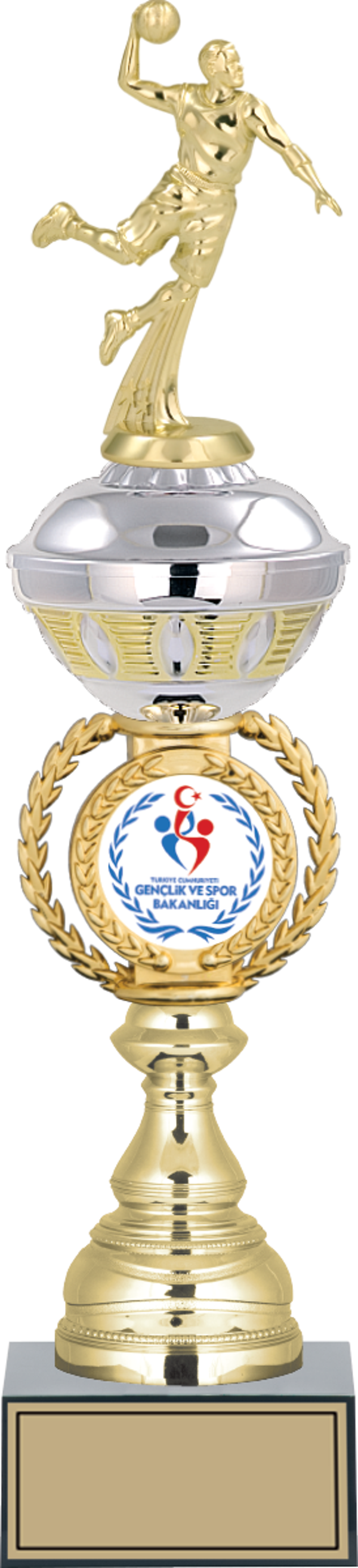 ODAK KUPA - Figürlü Kupalar - Hentbol Figürlü Kupalar FG-066 C - 46 cm - Image 1