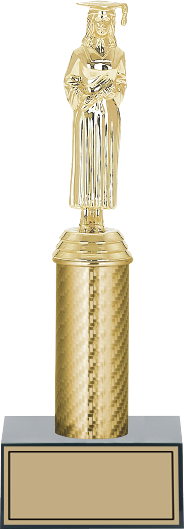 ODAK KUPA - Figürlü Kupalar - Mezuniyet Kadın Figürlü Kupalar FG-007 B - 28 cm - Image 1