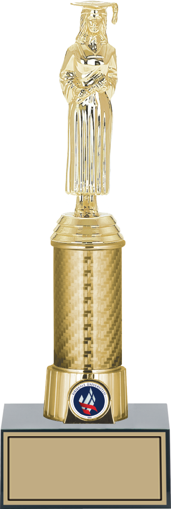 ODAK KUPA - Figürlü Kupalar - Mezuniyet Kadın Figürlü Kupalar FG-008 C - 29 cm - Image 1