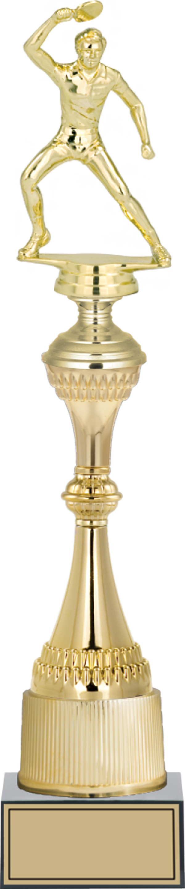 ODAK KUPA - Figürlü Kupalar - Masa Tenisi Erkek Figürlü Kupalar FG-031 A - 44 cm - Image 1