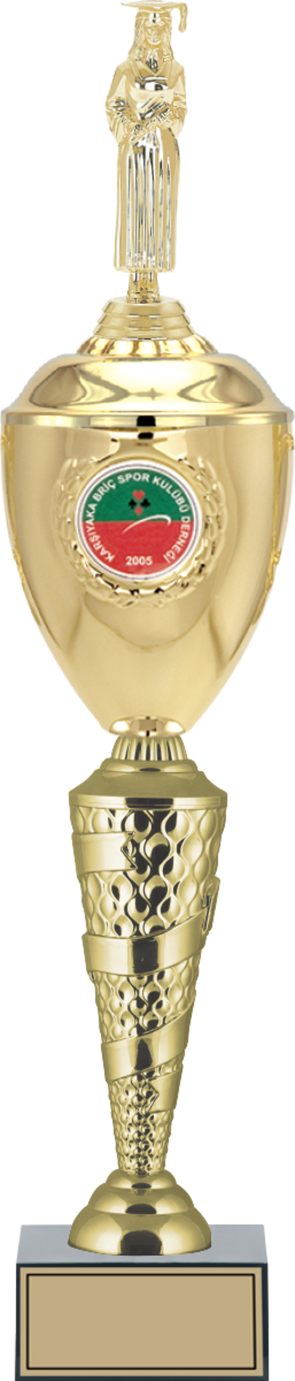 ODAK KUPA - Figürlü Kupalar - Mezuniyet Kadın Figürlü Kupalar FG-081 B - 59 cm - Image 1