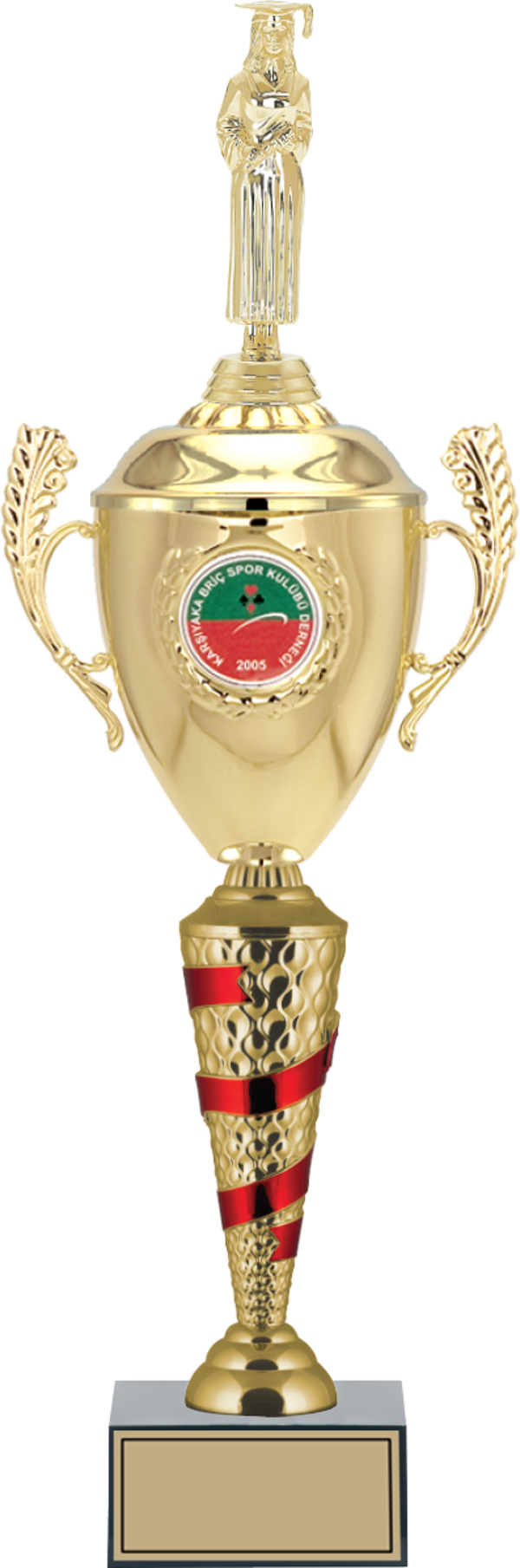 ODAK KUPA - Figürlü Kupalar - Mezuniyet Kadın Figürlü Kupalar FG-082 C - 56 cm - Image 1