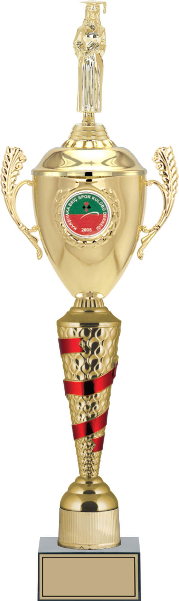 ODAK KUPA - Figürlü Kupalar - Mezuniyet Kadın Figürlü Kupalar FG-084 B - 63 cm - Image 1