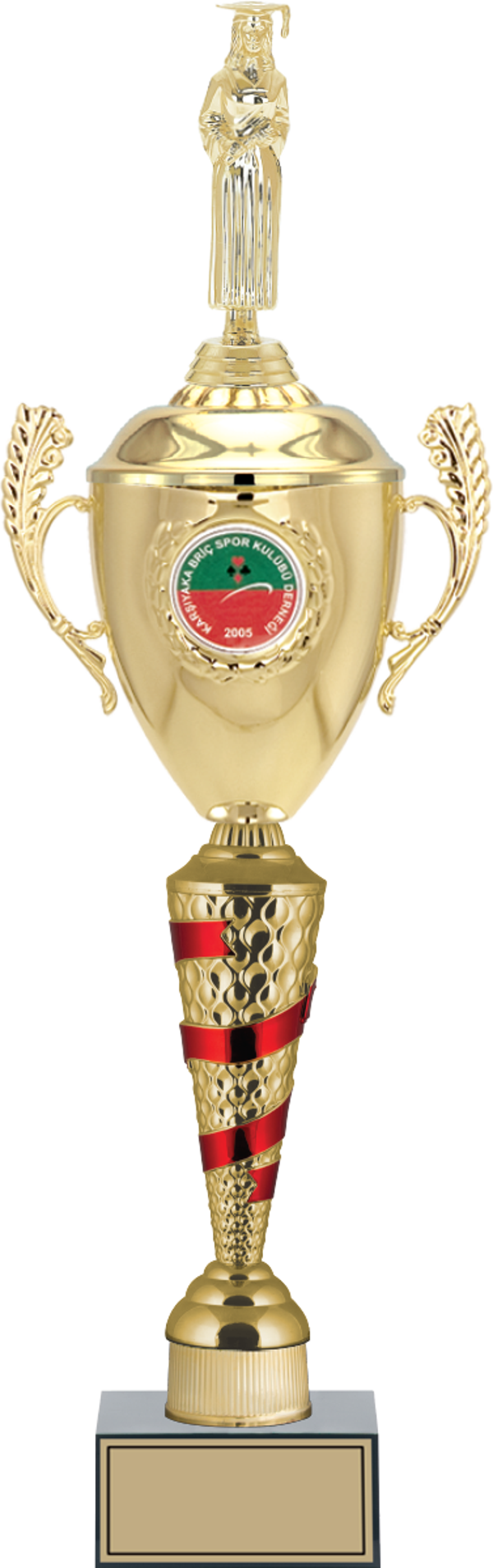 ODAK KUPA - Figürlü Kupalar - Mezuniyet Kadın Figürlü Kupalar FG-084 C - 59 cm - Image 1