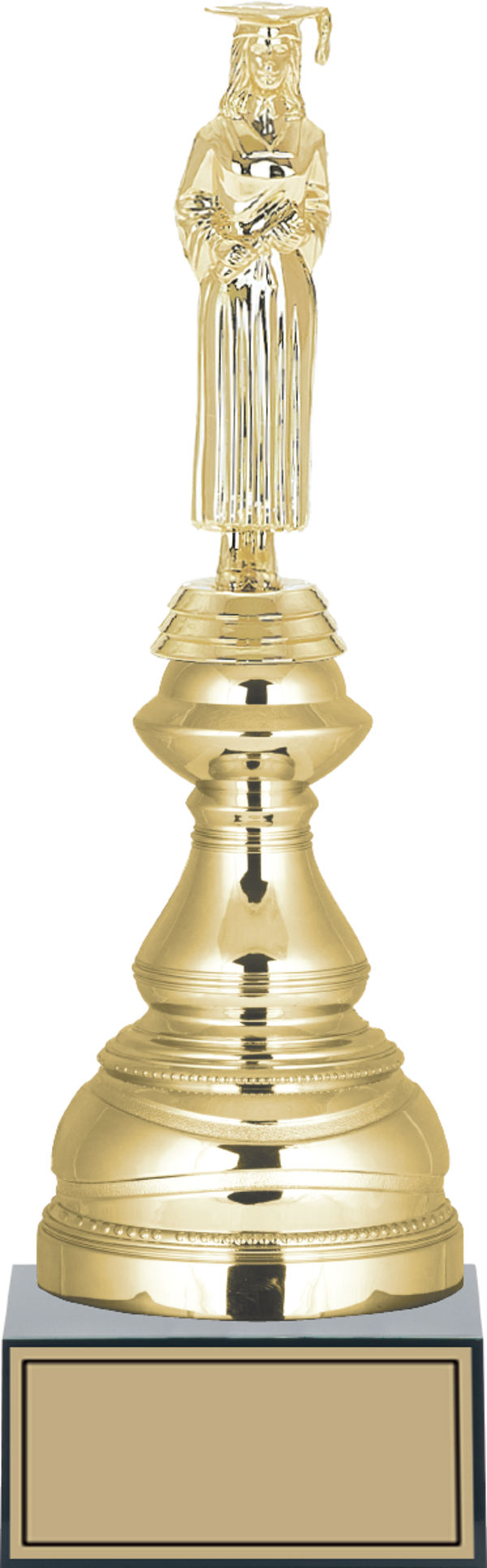 ODAK KUPA - Figürlü Kupalar - Mezuniyet Kadın Figürlü Kupalar FG-024 A - 32 cm - Image 1