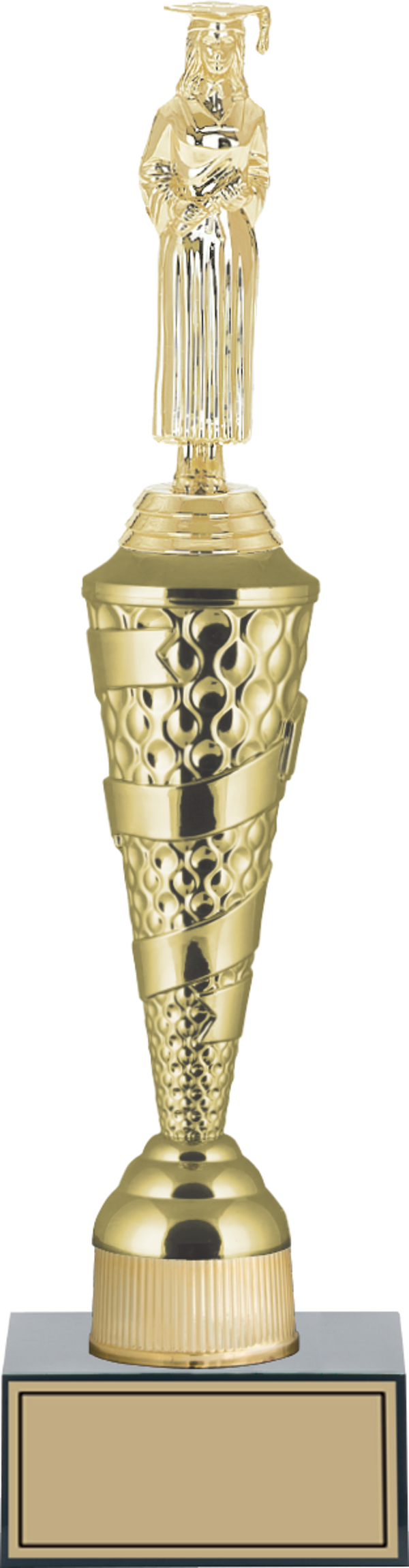 ODAK KUPA - Figürlü Kupalar - Mezuniyet Kadın Figürlü Kupalar FG-027 C - 41 cm - Image 1
