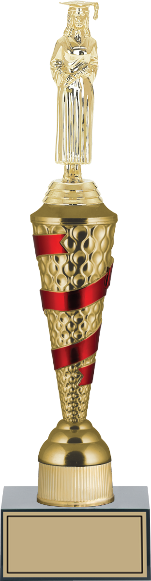 ODAK KUPA - Figürlü Kupalar - Mezuniyet Kadın Figürlü Kupalar FG-028 C - 41 cm - Image 1