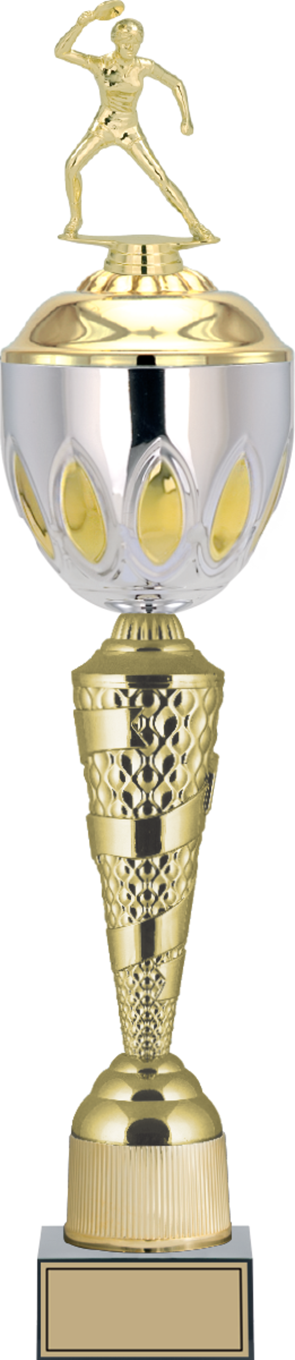 ODAK KUPA - Figürlü Kupalar - Masa Tenisi Kadın Figürlü Kupalar FG-085 A - 60 cm - Image 1