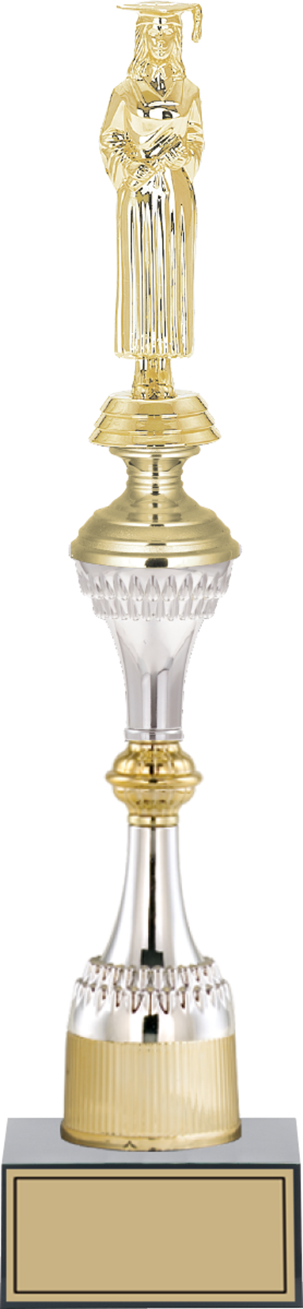 ODAK KUPA - Figürlü Kupalar - Mezuniyet Kadın Figürlü Kupalar FG-032 B - 43 cm - Image 1