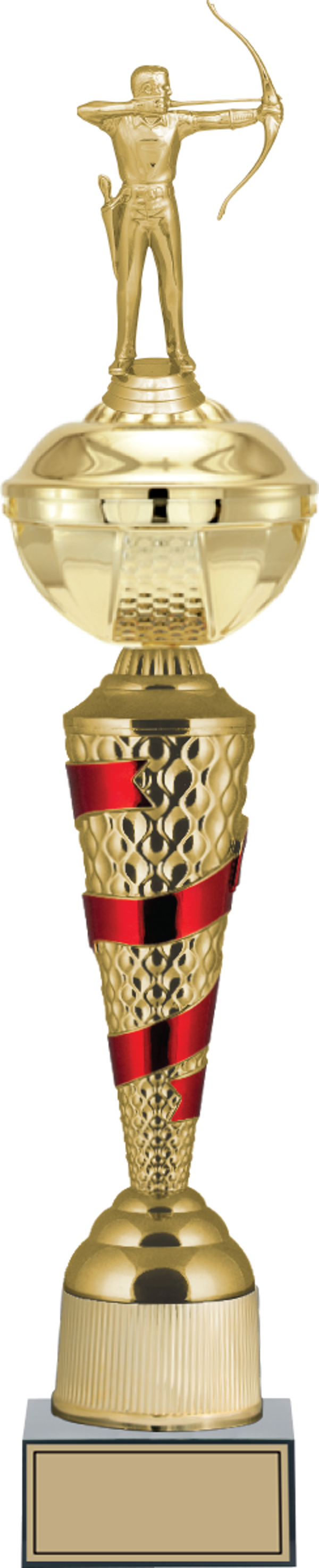ODAK KUPA - Figürlü Kupalar - Okçu Figürlü Kupalar FG-077 A - 58 cm - Image 1