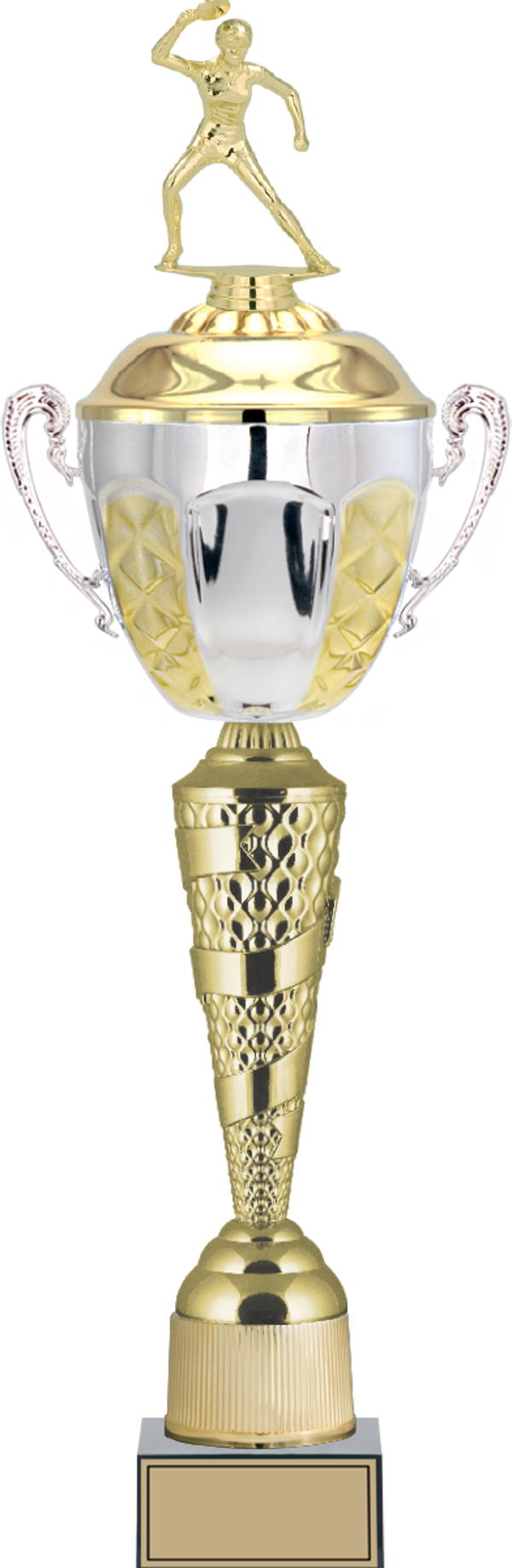 ODAK KUPA - Figürlü Kupalar - Masa Tenisi Kadın Figürlü Kupalar FG-088 A - 64 cm - Image 1