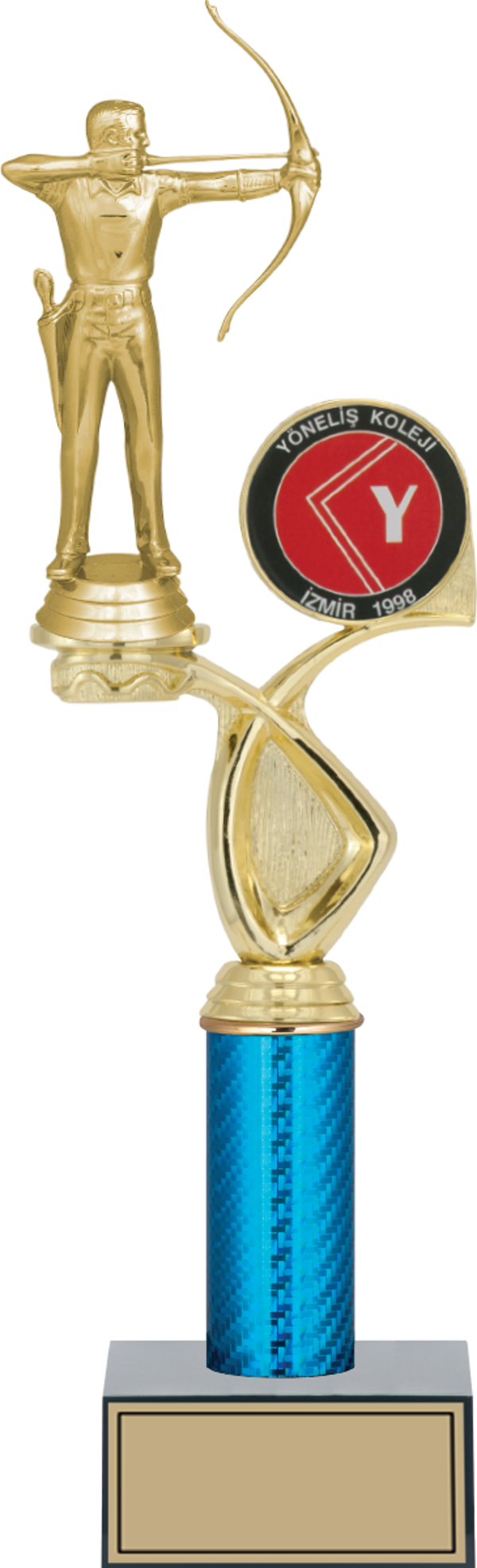 ODAK KUPA - Figürlü Kupalar - Okçu Figürlü Kupalar FG-017 B - 38 cm - Image 1