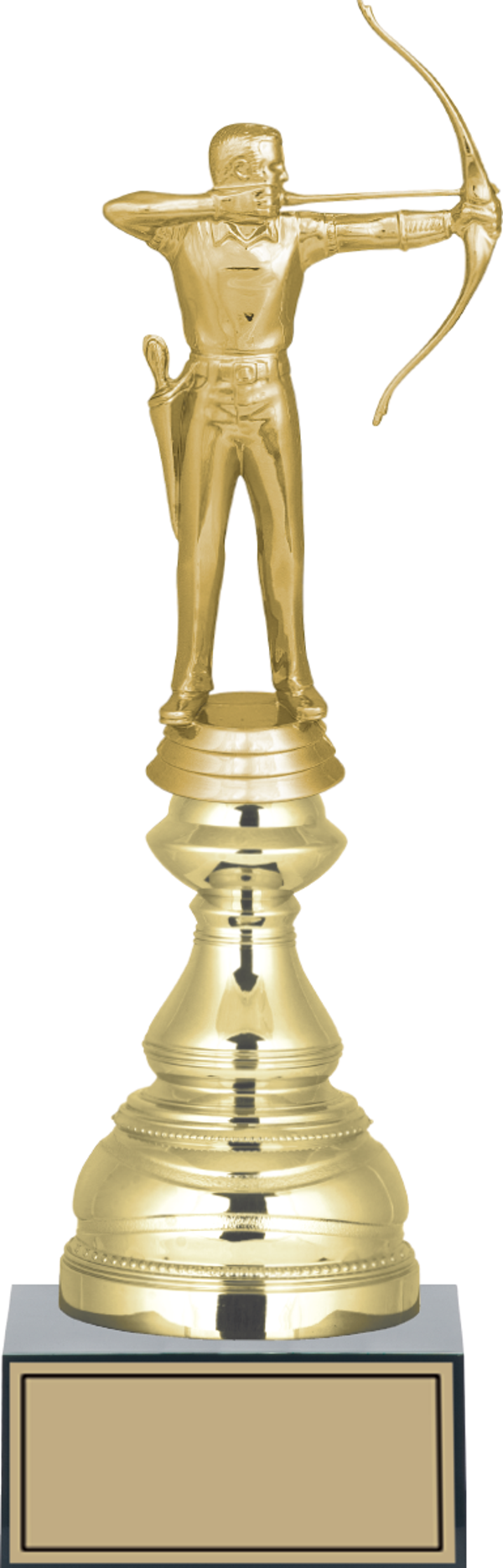 ODAK KUPA - Figürlü Kupalar - Okçu Figürlü Kupalar FG-023 B - 31 cm - Image 1