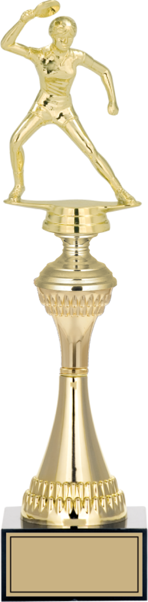 ODAK KUPA - Figürlü Kupalar - Masa Tenisi Kadın Figürlü Kupalar FG-029 A - 36 cm - Image 1