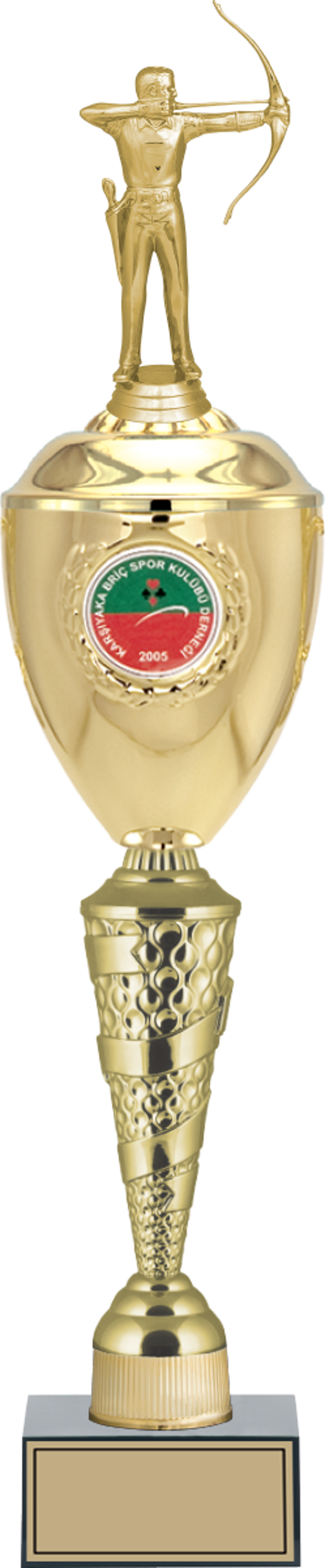 ODAK KUPA - Figürlü Kupalar - Okçu Figürlü Kupalar FG-083 C - 59 cm - Image 1