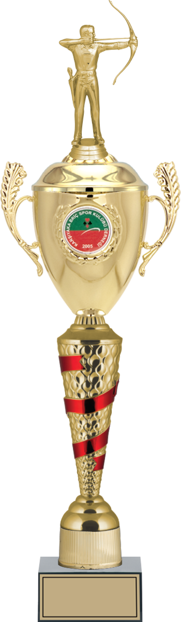 ODAK KUPA - Figürlü Kupalar - Okçu Figürlü Kupalar FG-084 B - 63 cm - Image 1