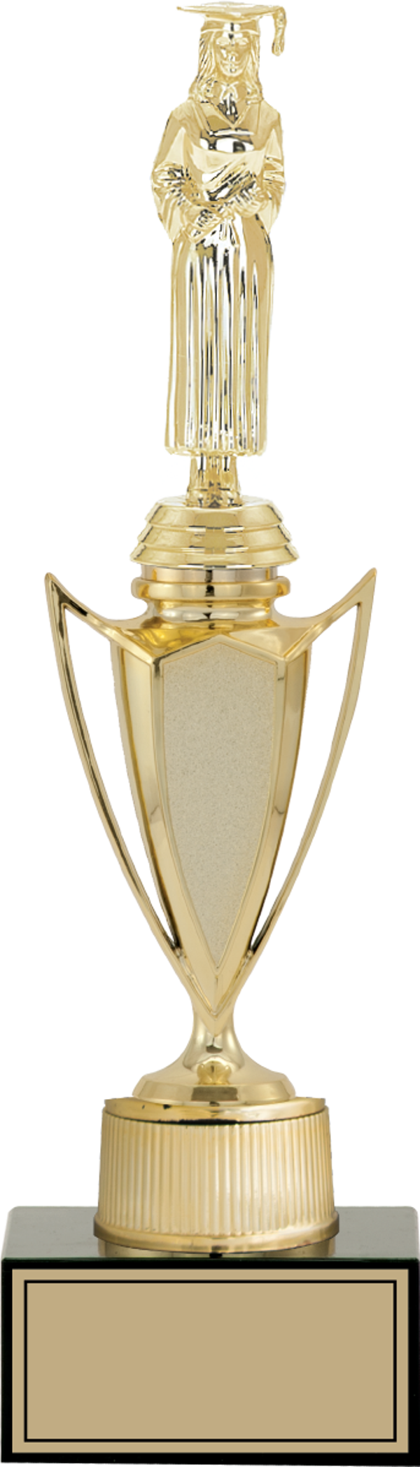 ODAK KUPA - Figürlü Kupalar - Mezuniyet Kadın Figürlü Kupalar FG-040 C - 34 cm - Image 1