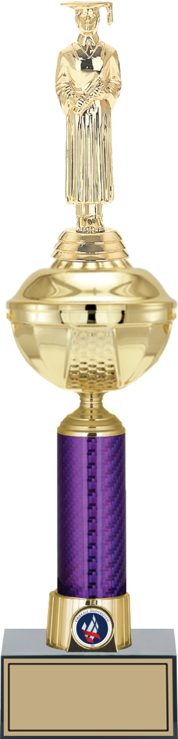 ODAK KUPA - Figürlü Kupalar - Mezuniyet Erkek Figürlü Kupalar FG-059 B - 43 cm - Image 1