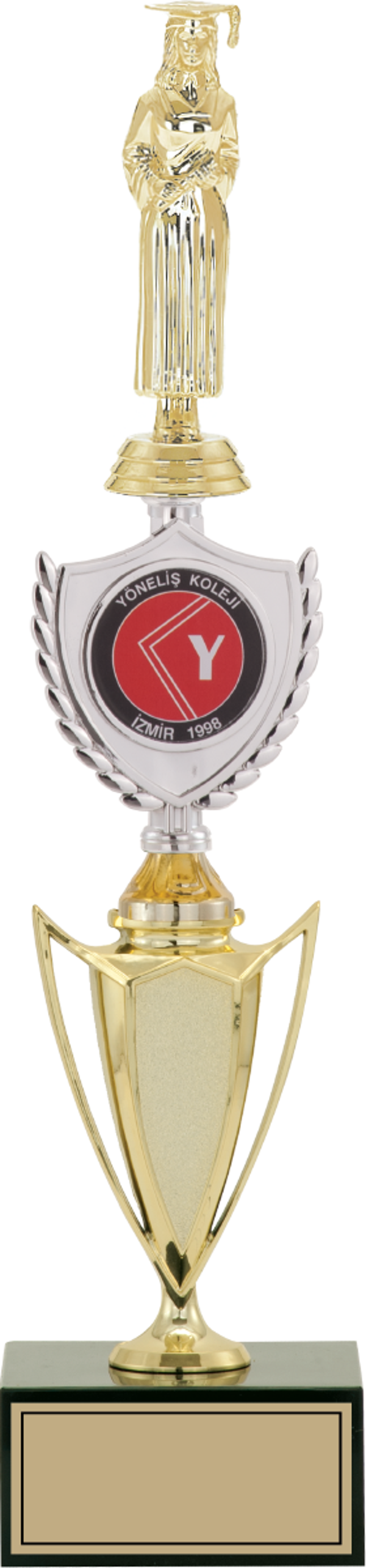 ODAK KUPA - Figürlü Kupalar - Mezuniyet Kadın Figürlü Kupalar FG-042 C - 43 cm - Image 1