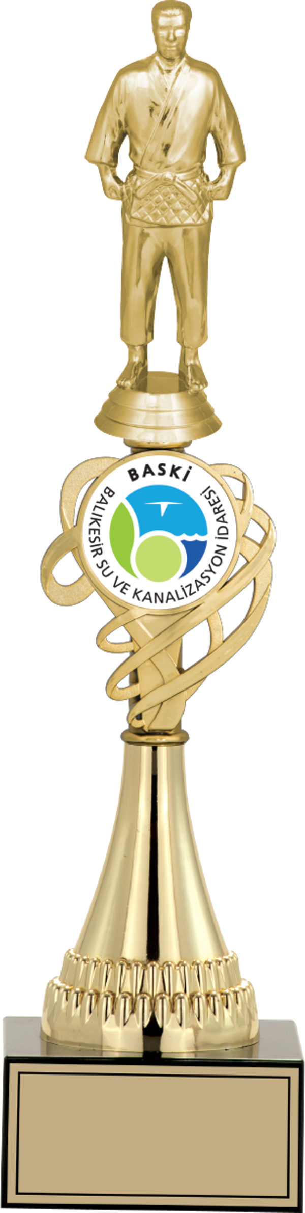 ODAK KUPA - Figürlü Kupalar - Judo / Karate Figürlü Kupalar FG-034 A - 39 cm - Image 1