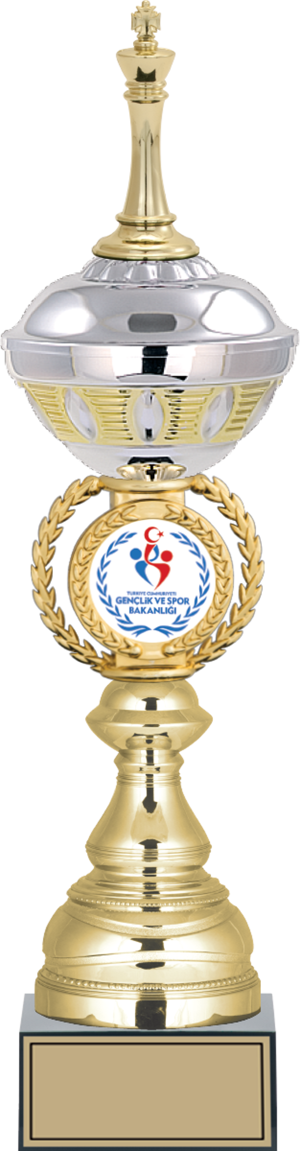 ODAK KUPA - Figürlü Kupalar - Satranç Figürlü Kupalar FG-066 A - 46 cm - Image 1