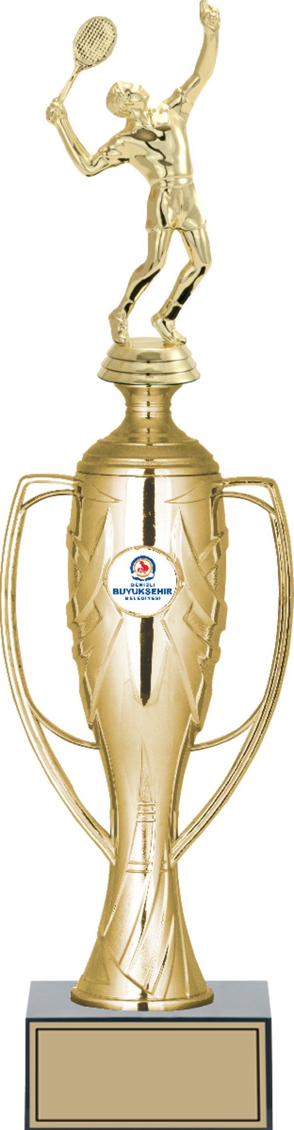 ODAK KUPA - Figürlü Kupalar - Tenis Erkek Figürlü Kupalar FG-026 B - 43 cm - Image 1