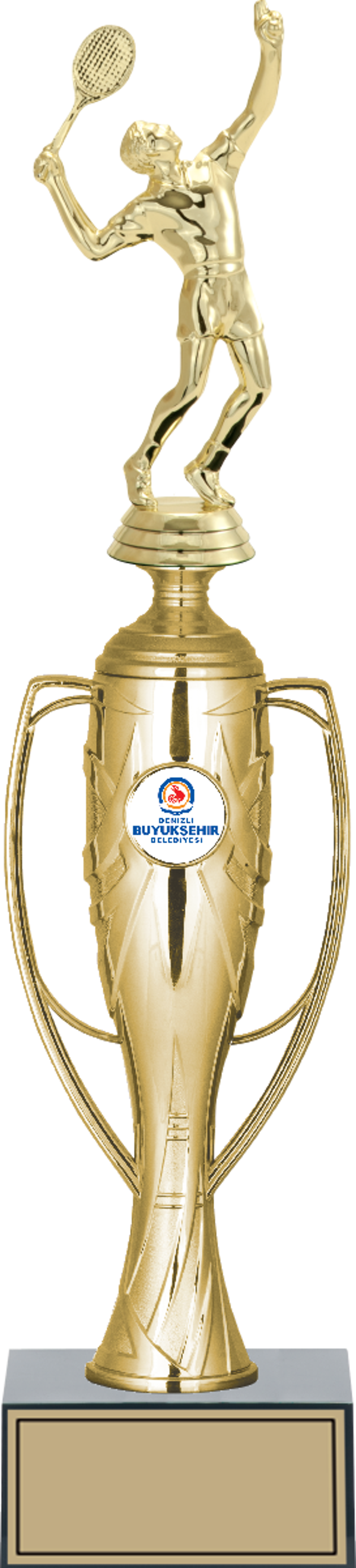 ODAK KUPA - Figürlü Kupalar - Tenis Erkek Figürlü Kupalar FG-026 C - 41 cm - Image 1