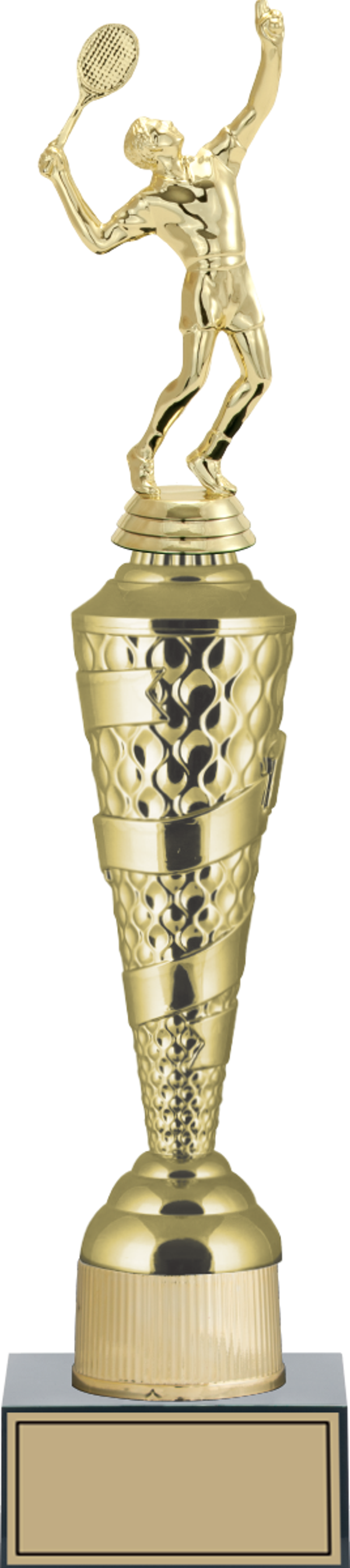 ODAK KUPA - Figürlü Kupalar - Tenis Erkek Figürlü Kupalar FG-027 B - 46 cm - Image 1