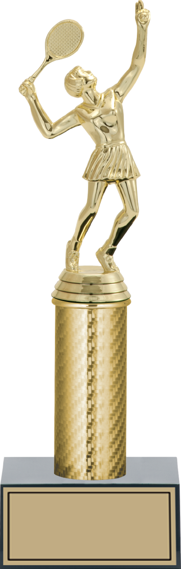 ODAK KUPA - Figürlü Kupalar - Tenis Kadın Figürlü Kupalar FG-007 B - 29 cm - Image 1