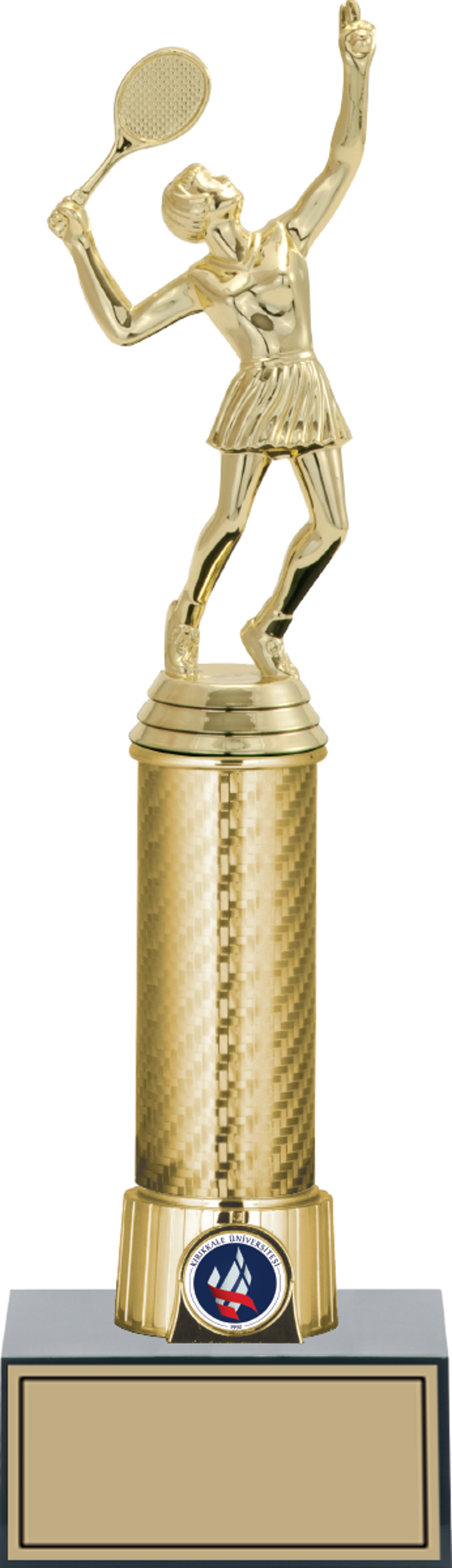 ODAK KUPA - Figürlü Kupalar - Tenis Kadın Figürlü Kupalar FG-008 B - 33 cm - Image 1