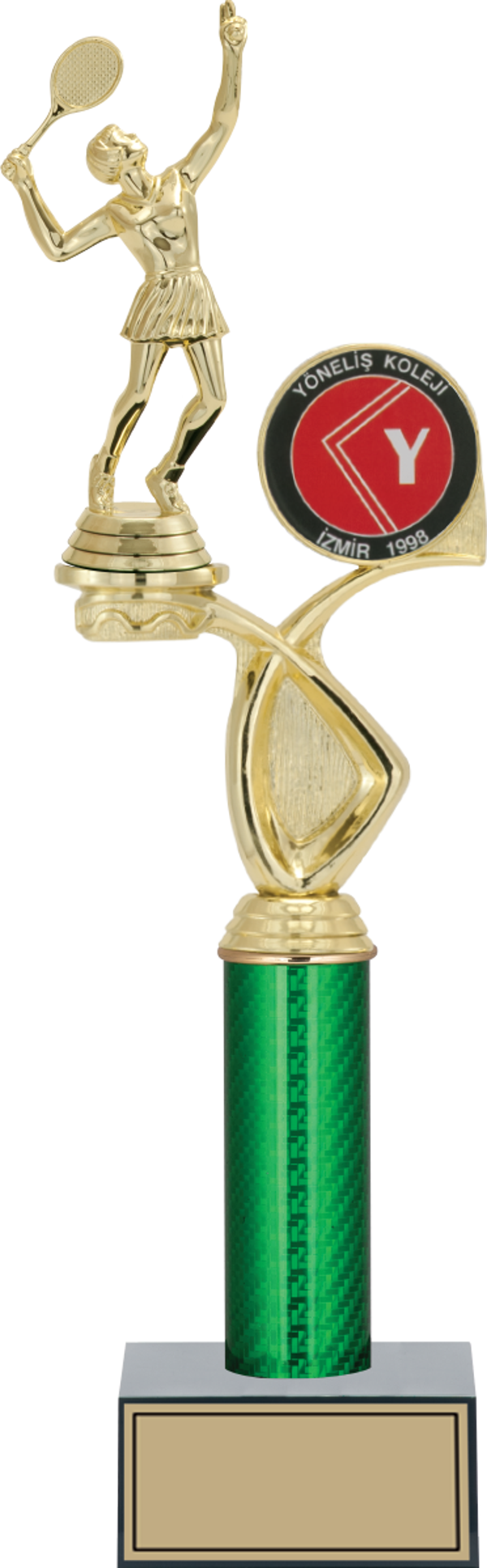 ODAK KUPA - Figürlü Kupalar - Tenis Kadın Figürlü Kupalar FG-018 A - 41 cm - Image 1