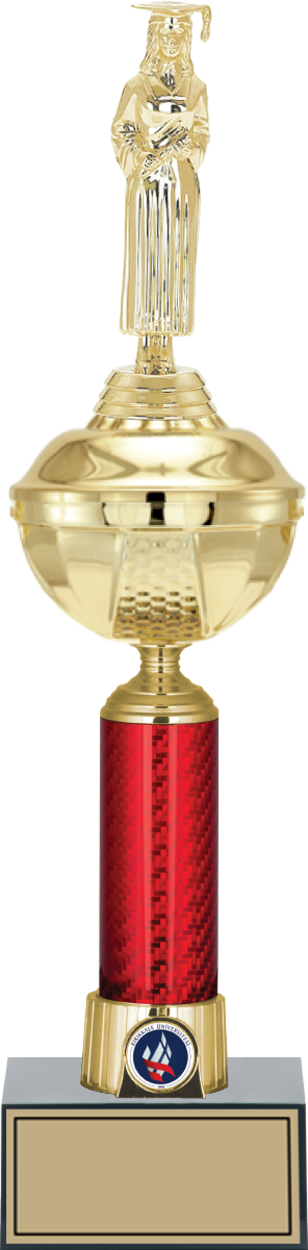 ODAK KUPA - Figürlü Kupalar - Mezuniyet Kadın Figürlü Kupalar FG-053 B - 43 cm - Image 1