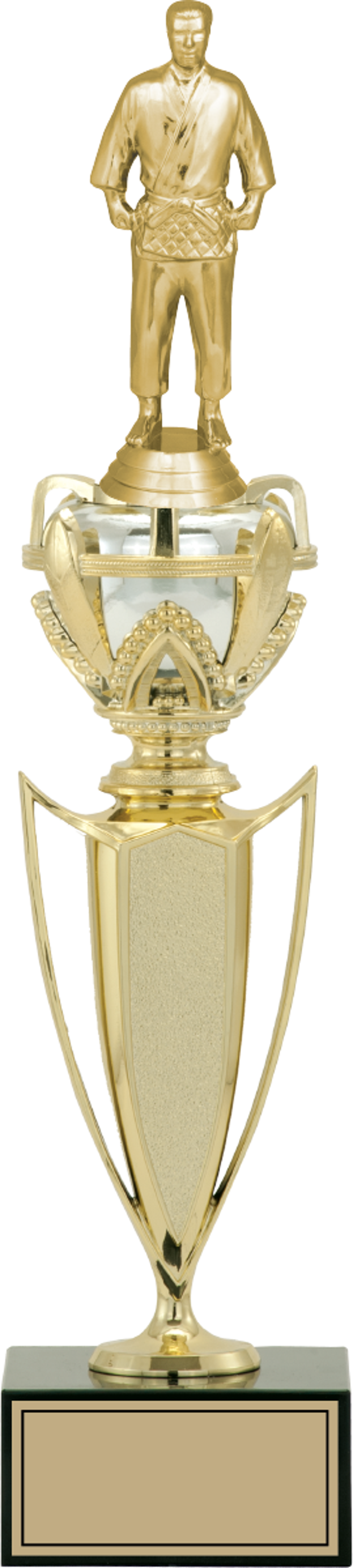 ODAK KUPA - Figürlü Kupalar - Judo / Karate Figürlü Kupalar FG-044 A - 44 cm - Image 1