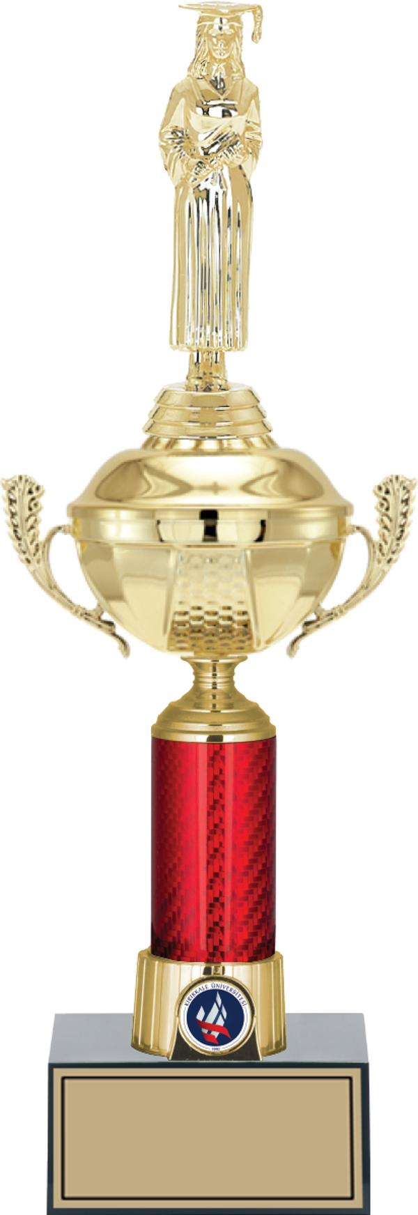 ODAK KUPA - Figürlü Kupalar - Mezuniyet Kadın Figürlü Kupalar FG-054 C - 41 cm - Image 1