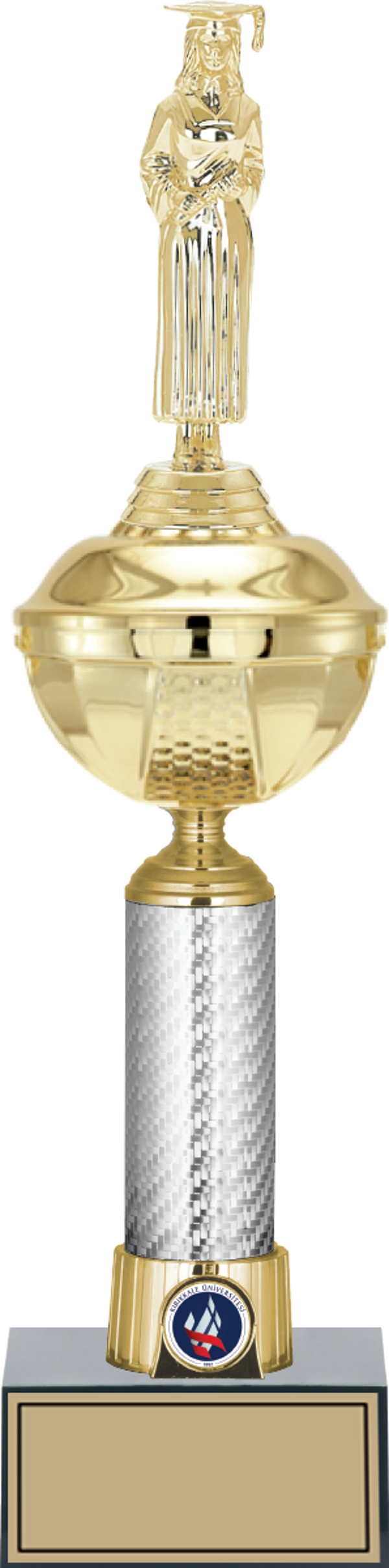 ODAK KUPA - Figürlü Kupalar - Mezuniyet Kadın Figürlü Kupalar FG-057 B - 43 cm - Image 1