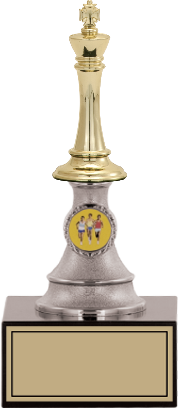 ODAK KUPA - Figürlü Kupalar - Satranç Figürlü Kupalar FG-010 C - 22 cm - Image 1